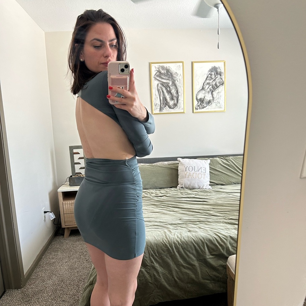 Akira cutout mini dress